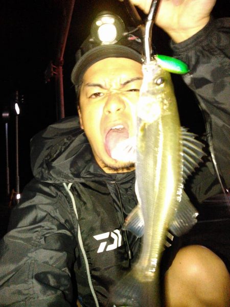 やっとこさ、狙ってた所で釣れたー！